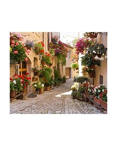 Фотообои листовые Citydecor Улочка 4