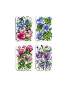 Набор для вышивания Цветочная симфония / Р-491М М.п.студия