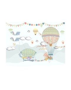 Фотообои листовые Vimala Детские воздушные шары