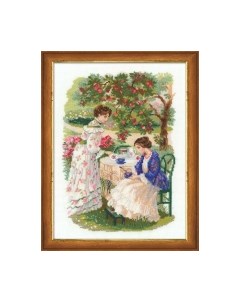 Набор для вышивания Русская усадьба, чай под яблоней / 1140 Риолис
