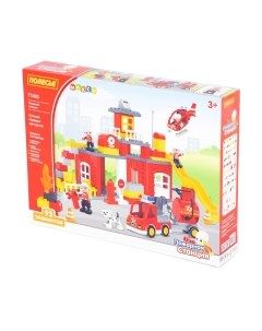 Конструктор Полесье Пожарная станция Макси / 77493