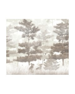 Фотообои листовые Vimala Рисованный лес
