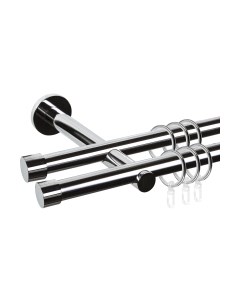 Карниз для штор АС ФОРОС Dance D19Г/19Г + заглушка Плоская луна Ас форос