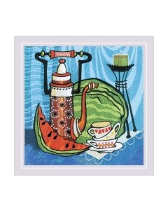 Набор для вышивания Сочный арбуз / РТ-0086 Риолис