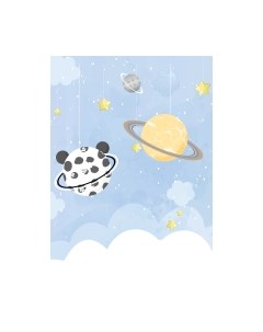 Фотообои листовые Vimala Космос акварель