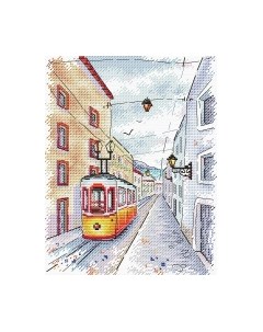 Набор для вышивания По Южной улочке / М-523М М.п.студия