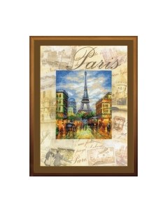 Набор для вышивания Города мира, Париж / РТ-0018 Риолис