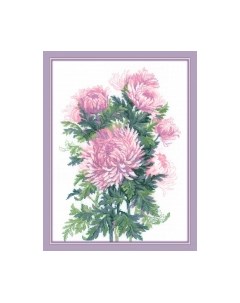 Набор для вышивания Букет хризантем / 1595 Риолис