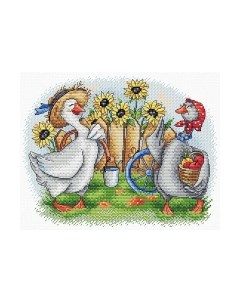 Набор для вышивания Два веселых гуся / М-567М М.п.студия