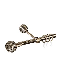 Карниз для штор АС ФОРОС Grace D16К + наконечники Гуидо Ас форос