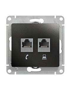 Розетка Systeme (Schneider) Electric Glossa GSL000785 Systeme (schneider) electric