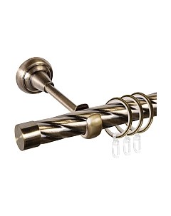 Карниз для штор АС ФОРОС Grace D25К + заглушка Плоская Ас форос