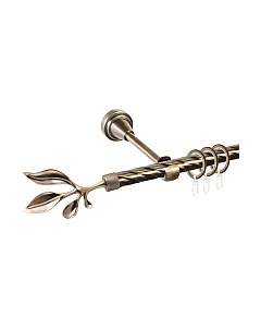 Карниз для штор АС ФОРОС Grace D16K составной + наконечники Баваро Ас форос