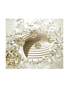 Фотообои листовые Citydecor Стена 3D