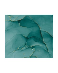 Фотообои листовые Vimala Флюиды бирюзовые