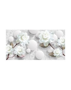 Фотообои листовые Citydecor Цветочная абстракция 7 3D