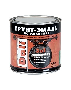 Эмаль DALI Молотковая по ржавчине 3 в 1 Dali