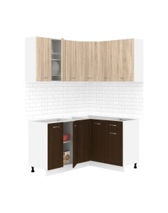 Кухонный гарнитур Кортекс-мебель Корнелия Лира 1.5x1.3 без столешницы