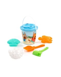 Набор игрушек для песочницы Полесье Три кота и море приключений №5 / 91949