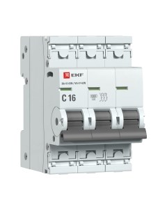 Выключатель автоматический EKF PROxima ВА 47-63N / M636316C Ekf