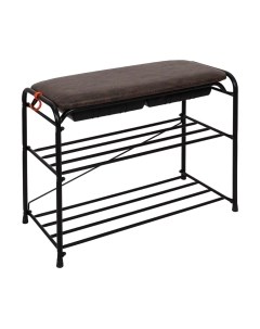 Полка для обуви ЗМИ Альфа 23 с сиденьем и ящиком / ПДОА23СЯ Zmi