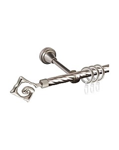 Карниз для штор АС ФОРОС Grace D16K составной + наконечники Лабиринт Ас форос