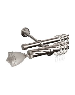 Карниз для штор АС ФОРОС Grace D25К/16Г + наконечники Версус Ас форос