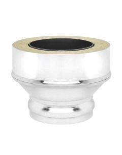 Переходник для дымохода Везувий 0.8мм д. 115х200