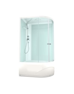 Душевая кабина Delight 128 High L / DS01D128LHWM00 Domani-spa