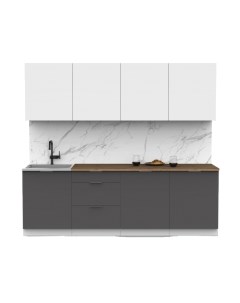 Кухонный гарнитур Интермебель Микс Топ-8 2.4м