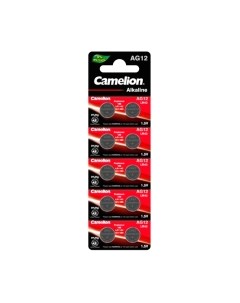 Комплект батареек АG12-BP10 Mercury Free / 12820 Camelion