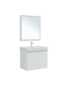 Комплект мебели для ванной Aquanet Lino 75 / 302535