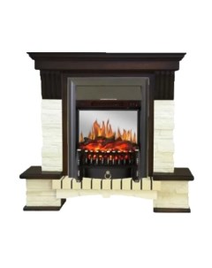 Каминокомплект Смолком Stone Montebello Corner + Fobos-s Lux BL LT