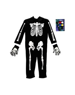 Набор карнавальный Волшебная маска Жуткий скелетик / 9496688