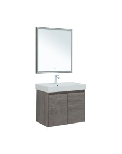 Комплект мебели для ванной Aquanet Lino 75 / 302536