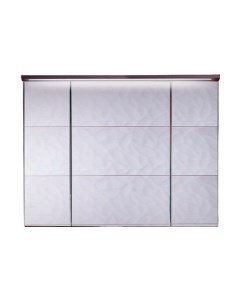 Шкаф с зеркалом для ванной Бриклаер Кристалл 95