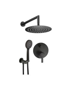 Душевая система со смесителем Deante Cascada Arnika Nero NAC N9QP