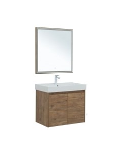 Комплект мебели для ванной Aquanet Lino 75 / 302537