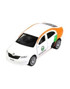 Автомобиль игрушечный Технопарк Skoda Rapid Каршеринг / SB-18-22-SR-CS-WB