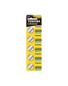 Комплект батареек Toshiba TH CR2032/5BL (100BOX)