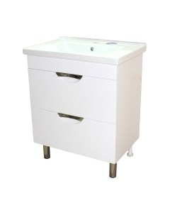 Тумба с умывальником СанитаМебель Эмили-601.700 + Миранда 70 Санитамебель