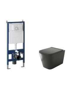 Унитаз подвесной с инсталляцией GR-4441BMS+900.K31.01.000+700.K31.01.000.000 Grossman