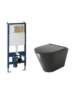 Унитаз подвесной с инсталляцией Grossman GR-4477BMS+900.K31.01.000+700.K31.03.310.310
