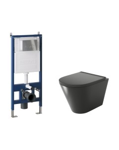 Унитаз подвесной с инсталляцией Grossman GR-4477BMS+900.K31.01.000+700.K31.01.100.100