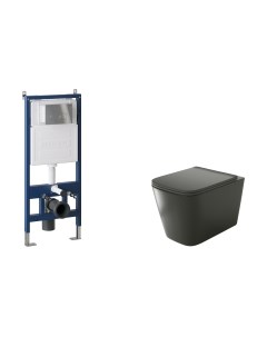 Унитаз подвесной с инсталляцией GR-4441BMS+900.K31.01.000+700.K31.01.100.100 Grossman