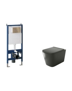 Унитаз подвесной с инсталляцией GR-4441BMS+900.K31.01.000+700.K31.01.310.310 Grossman