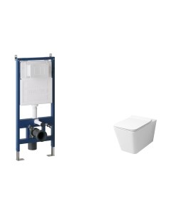 Унитаз подвесной с инсталляцией GR-4414S+900.K31.01.000+700.K31.04.01M.01M Grossman