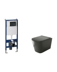 Унитаз подвесной с инсталляцией GR-4441BMS+900.K31.01.000+700.K31.01.210.210 Grossman