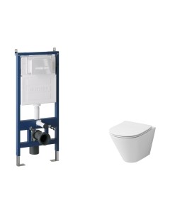 Унитаз подвесной с инсталляцией Grossman GR-4477S+900.K31.01.000+700.K31.03.000.000