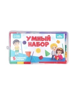 Развивающий игровой набор Лесная мастерская Умный набор. Кубики / 5178835